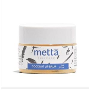 NEVER USED metta skincare coconut lip balm
